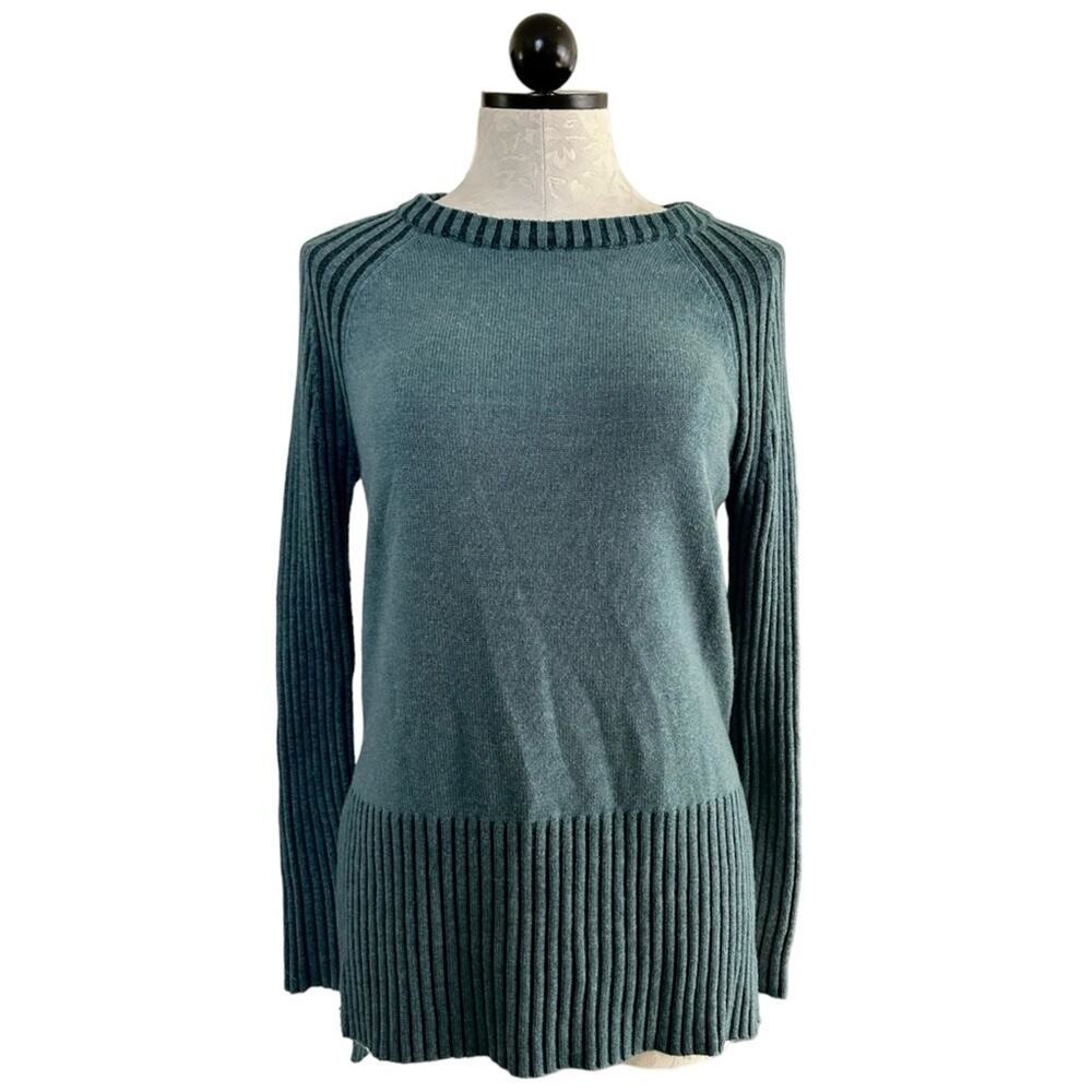 Smartwool Ripple Creek Ribbed Pullover Tunic Sweater Wool Blend Size Small